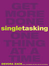 Cover image for Singletasking